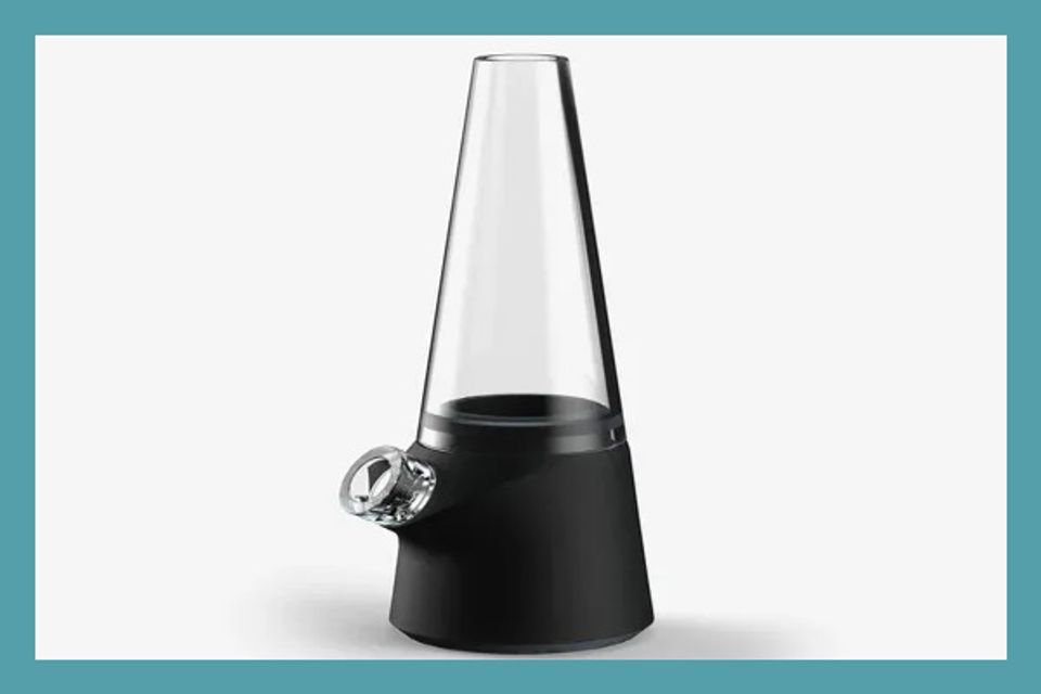 Softglass Totem Black Water Pipe
