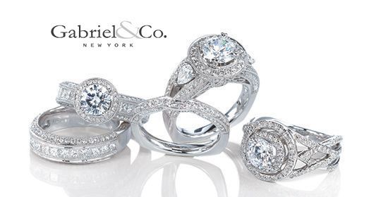 Engagement ring diamond gabriel morgan hill jewelbox 1  1