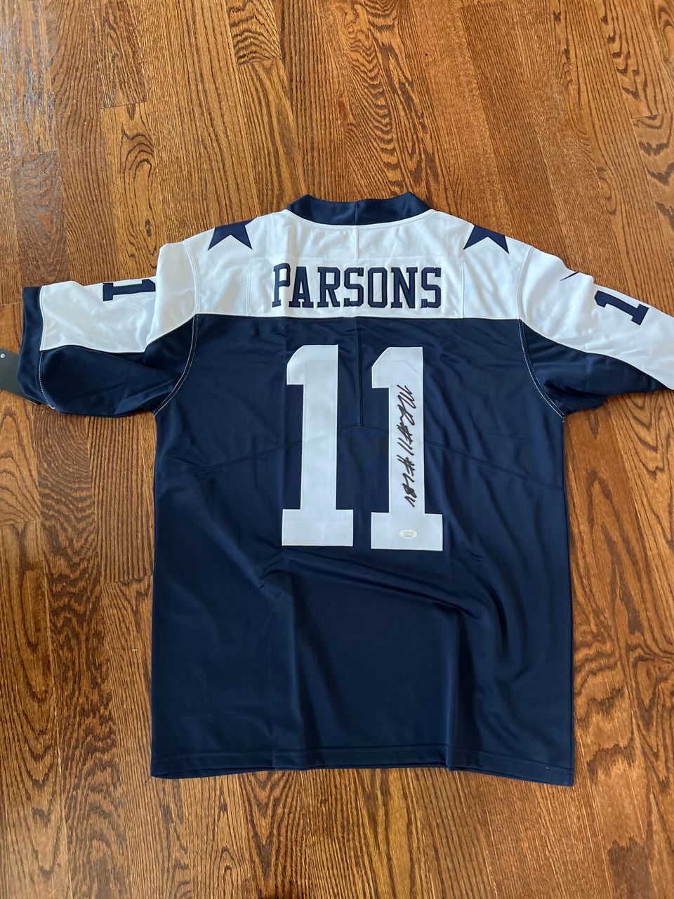 Micah parsons signed jersey cowboys