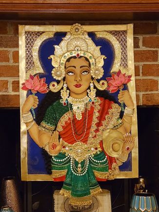 Lakshmi tapestry