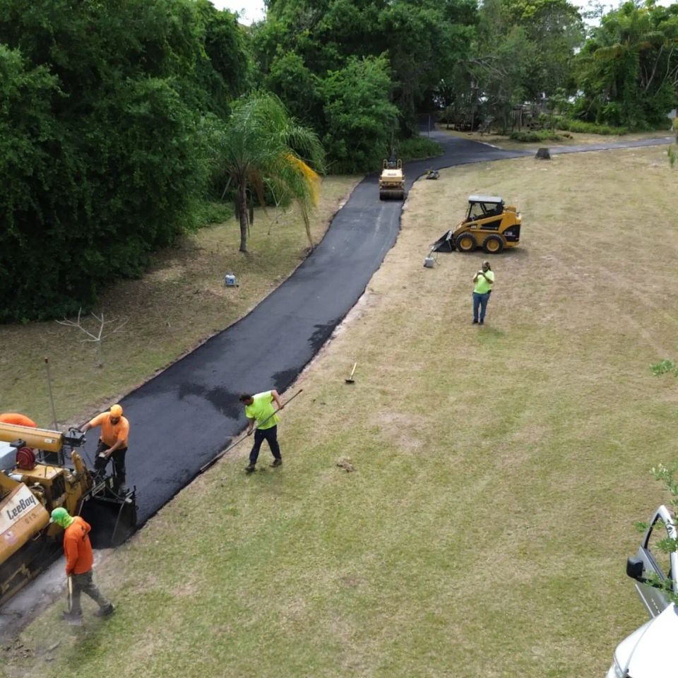 Palm bay asphalt striping 95