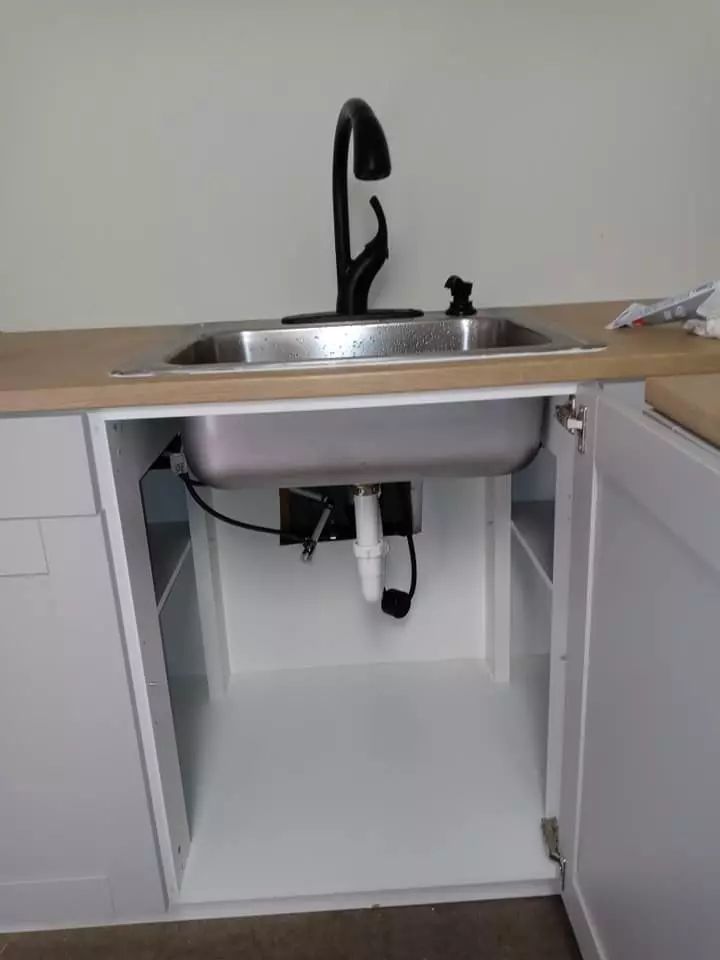 Island lakekitchen sink repair