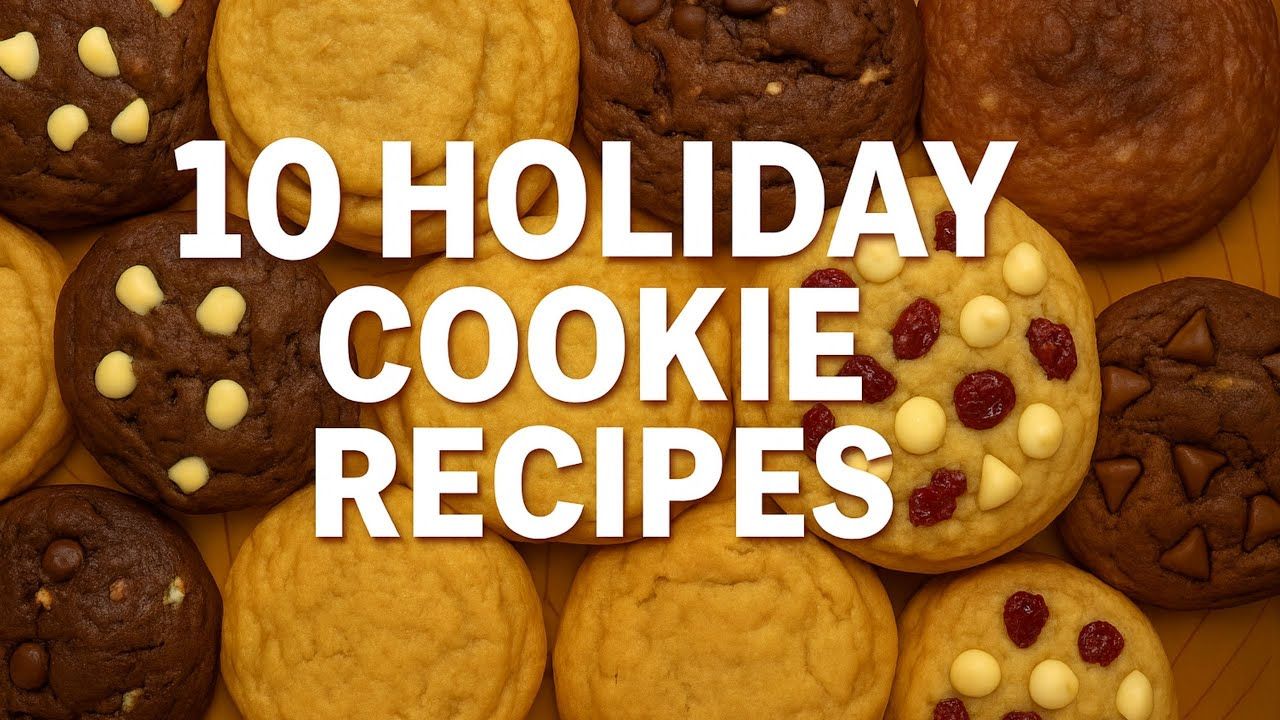 10 holiday cookie recipes by BeSureToCook
