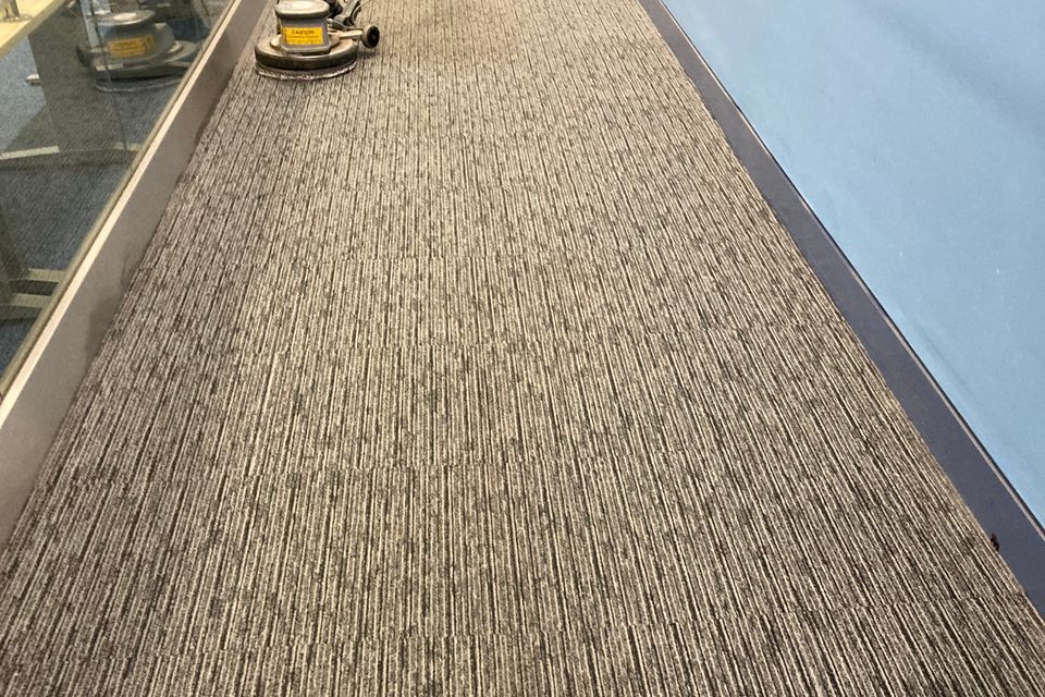 Carpet cleaning large areas