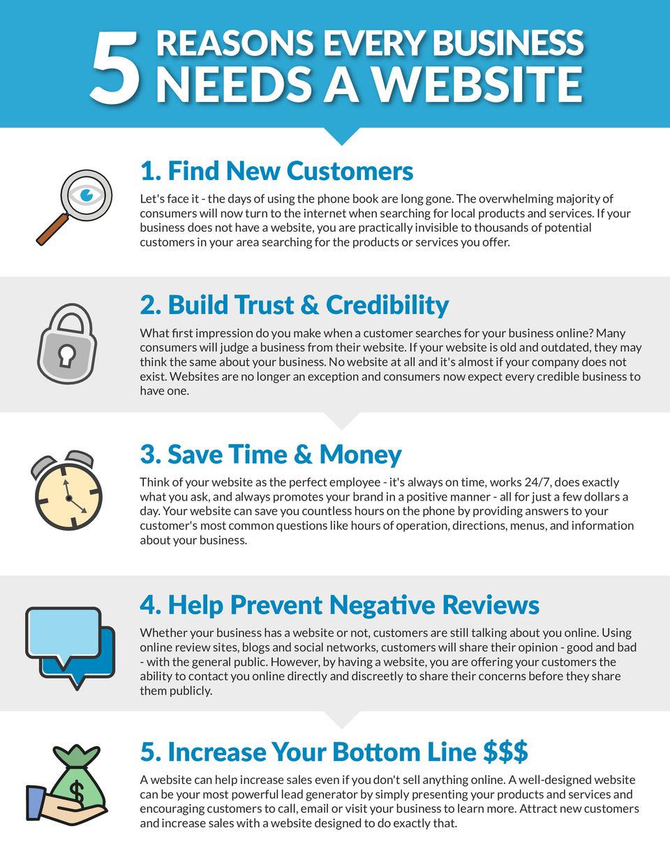 5 reasons