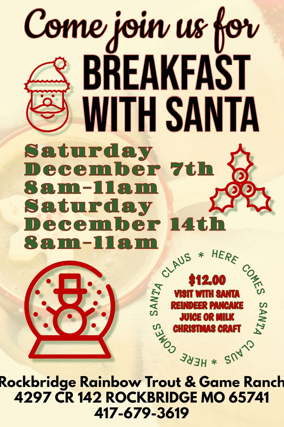 Breakfast with santa 2024