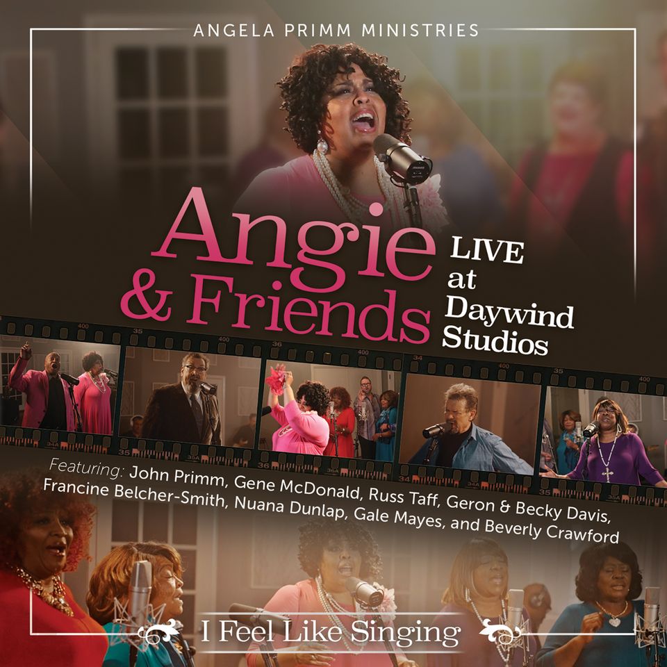 Angie and friends cd cover