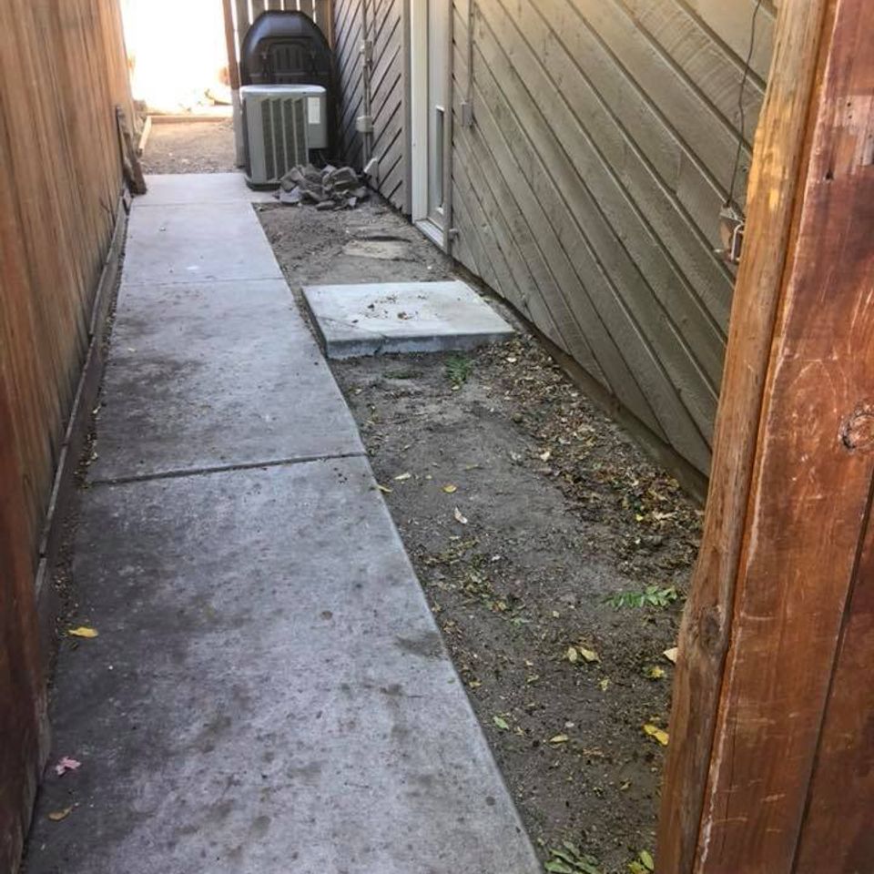 Before sidewalk
