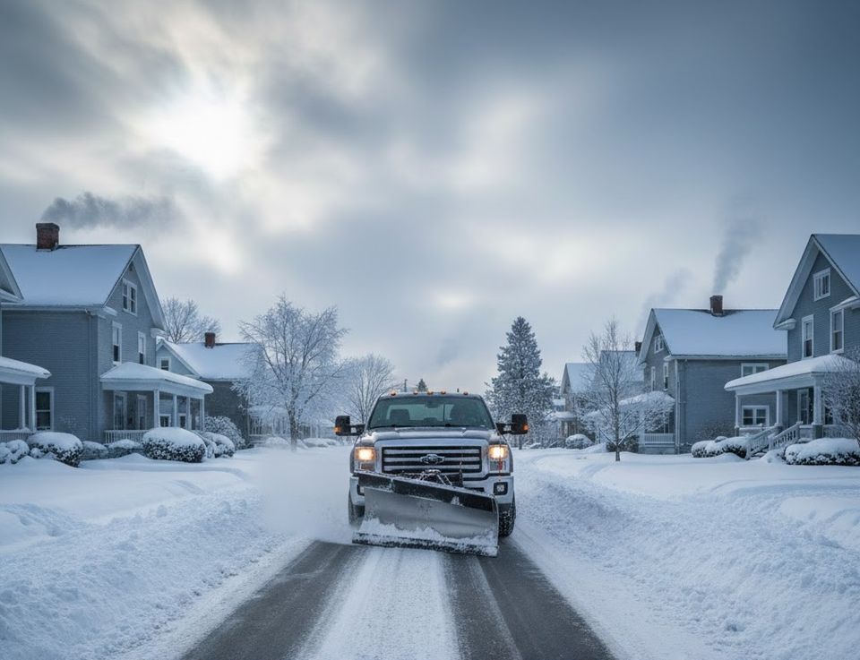 Snow removal c j landscaping