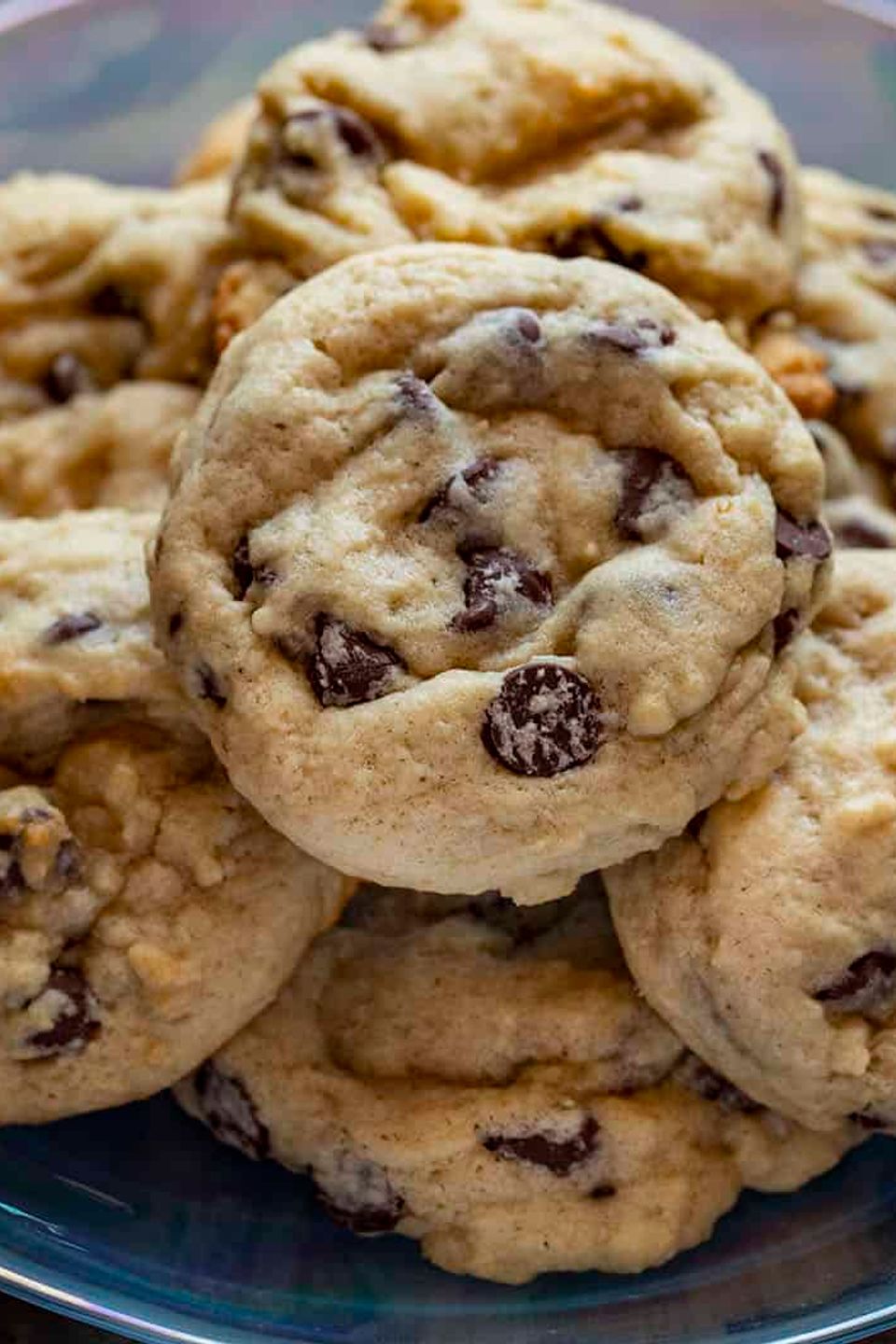 Sourdough chocolate chip cookies