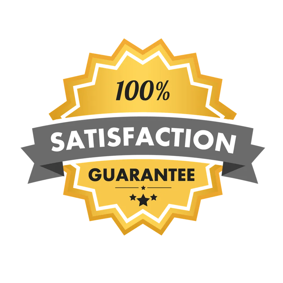 Satisfaction guarantee