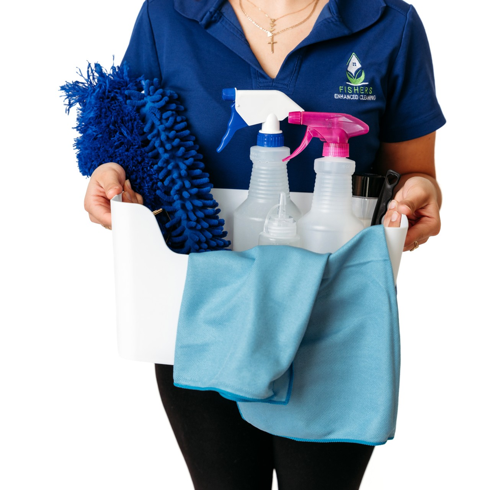 Cleaning crew from Fishers Enhanced Cleaning in Fishers, IN