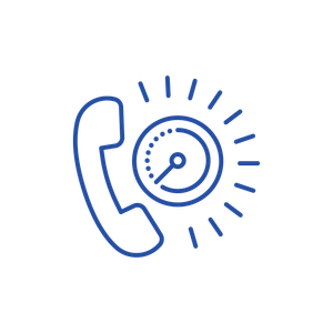 icon of a phone ringing