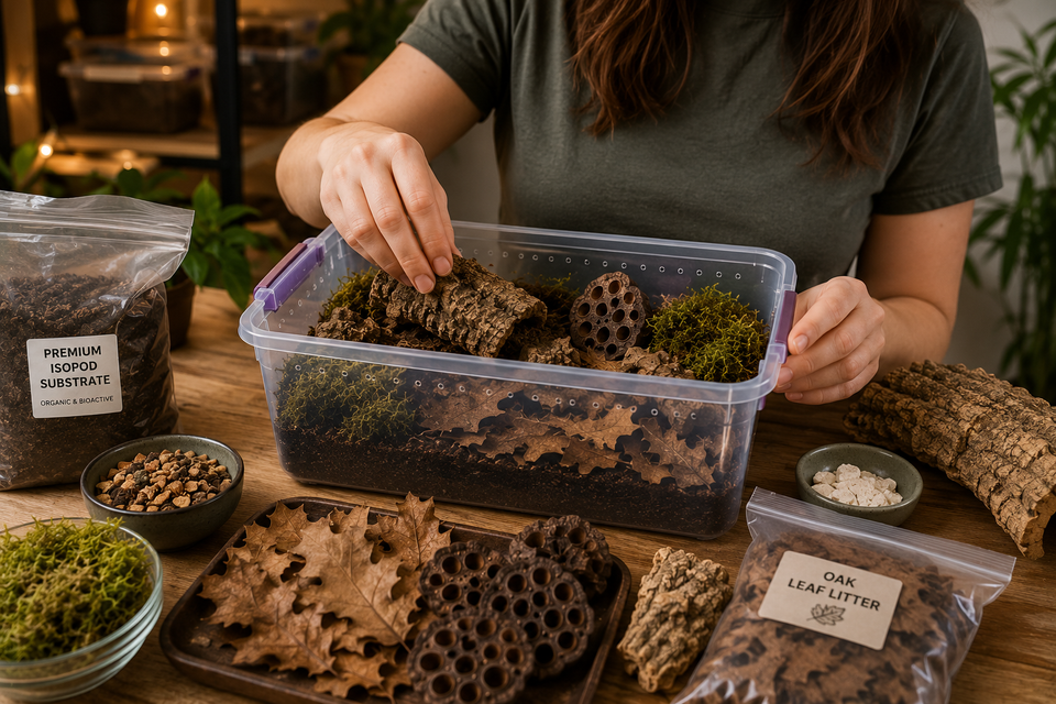 How to Set Up a Healthy Isopod Habitat: Essential Isopod Habitat Supplies