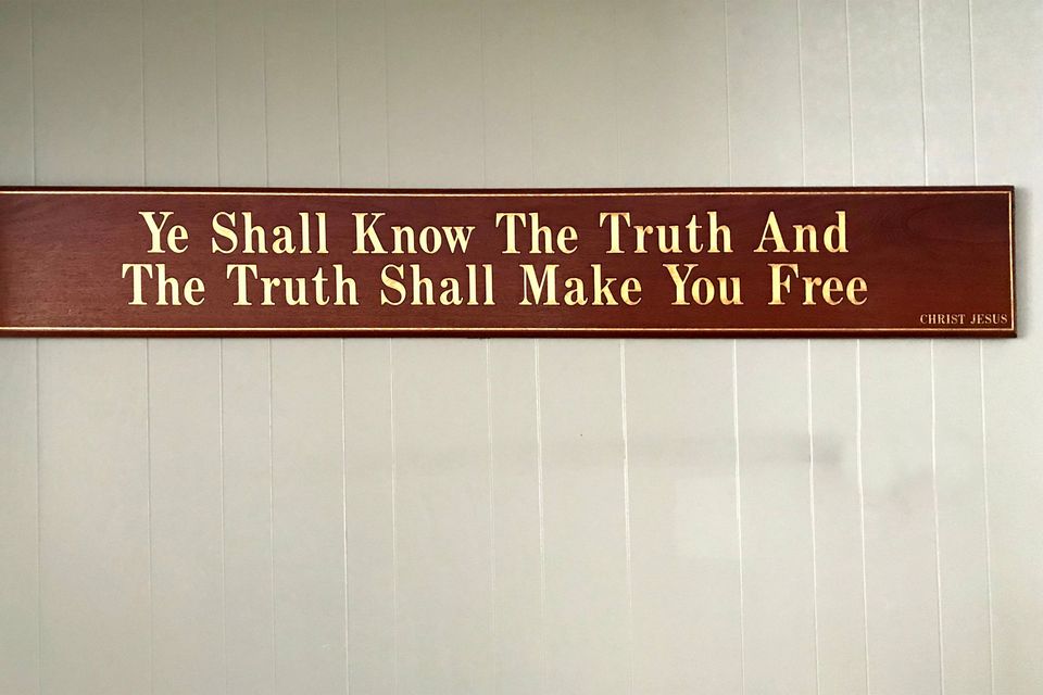 Ye shall know the truth 