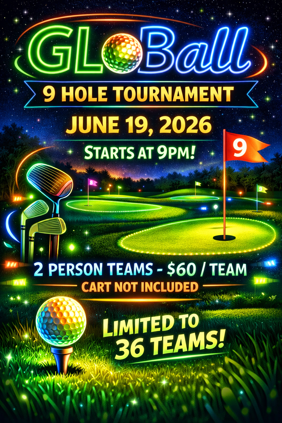 Pcc june 19 2026 glo ball tourney