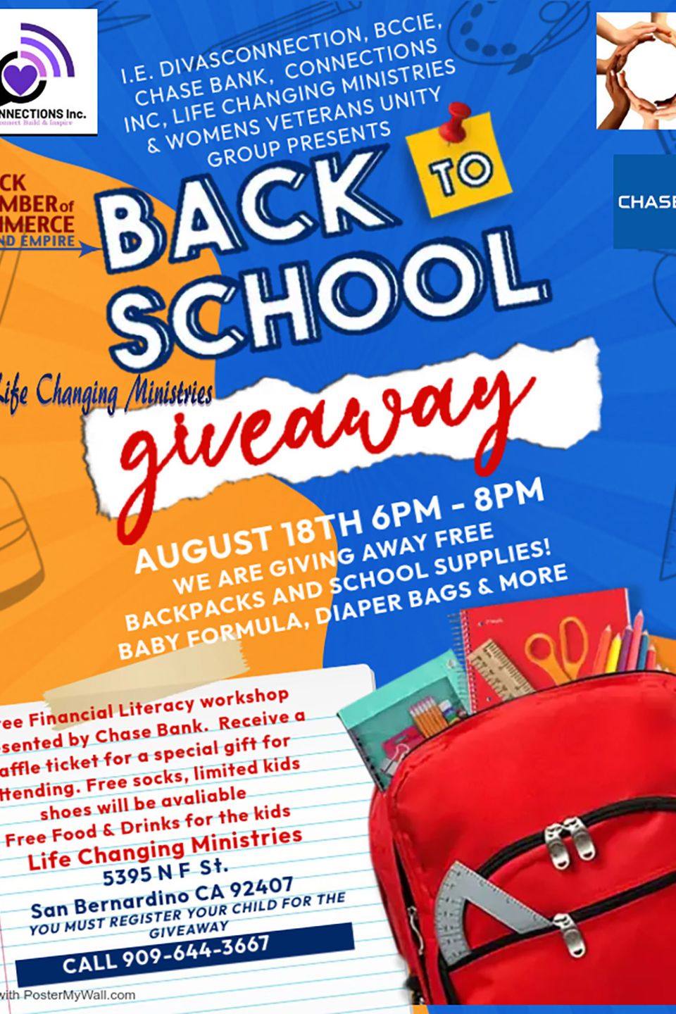 Backpack flyer