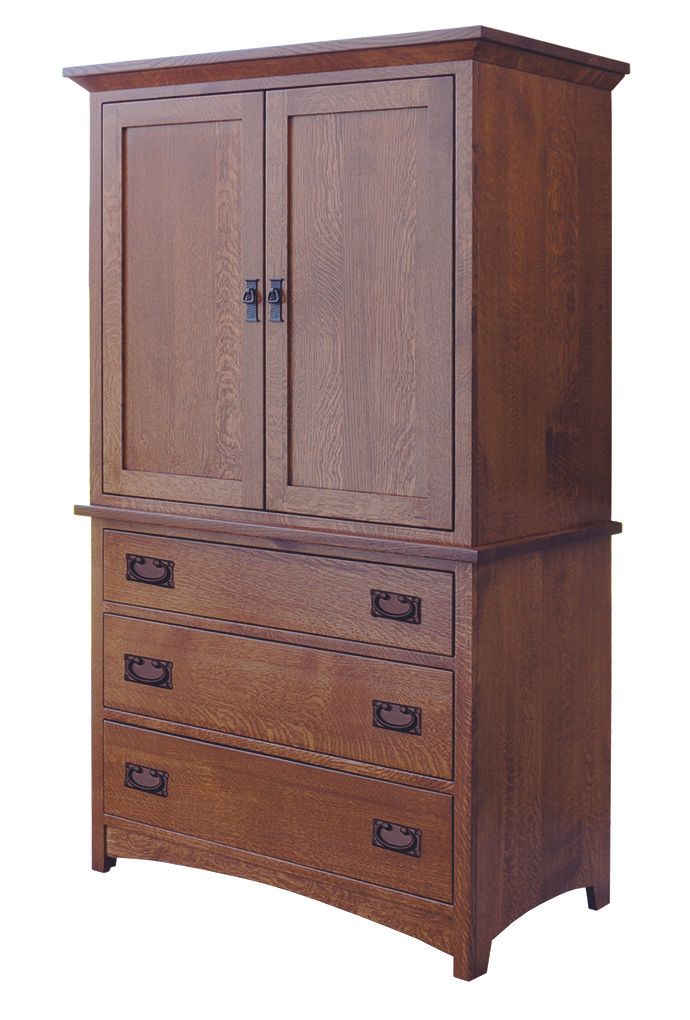 Cwf 826 2 piece empire mission armoire