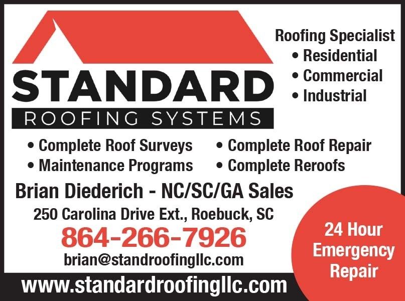 Standard roofing 2x2
