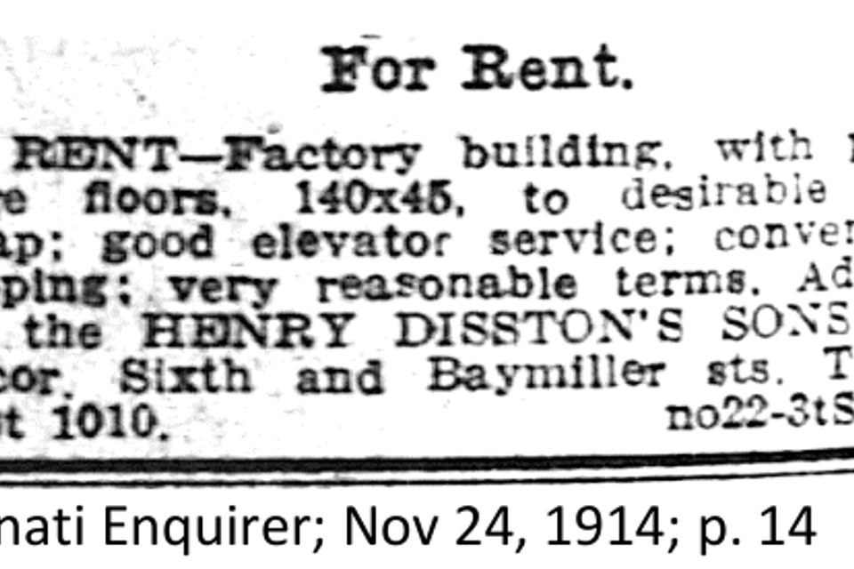 1914 newspaper for rent