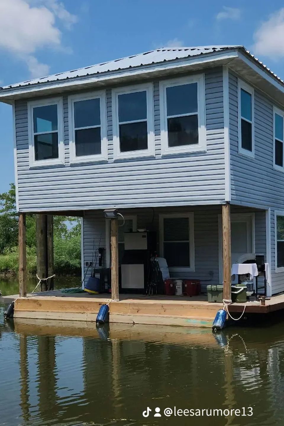 Rusty Hook fishing lodge outside of New Orleans in Venice, Louisiana.