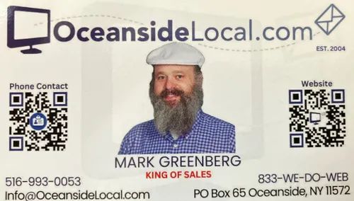Oceansidelocal business card