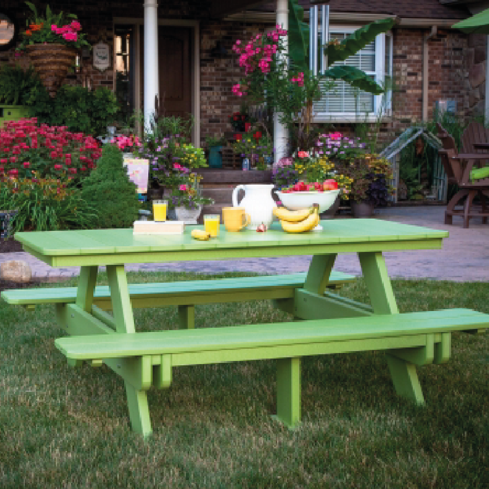 Hlf  picnic table