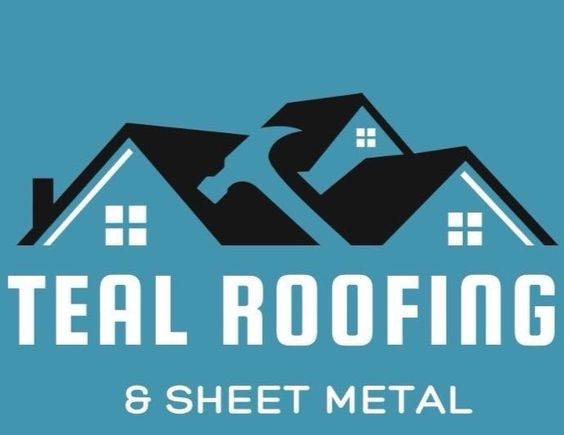 Teal Roofing & Sheet Metal Logo in Walker, La
