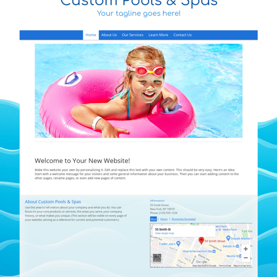 Pools and spa