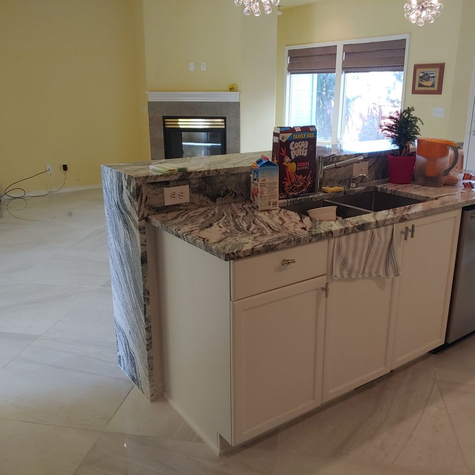 Marble Kitchen Remodel in Boise Idaho