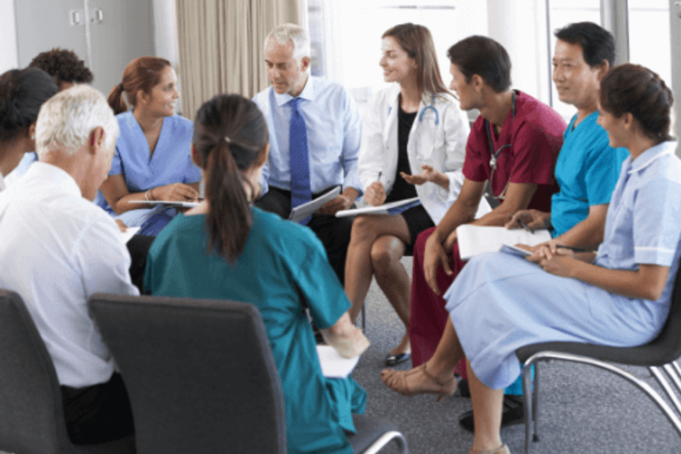 Healthcare organization consultation