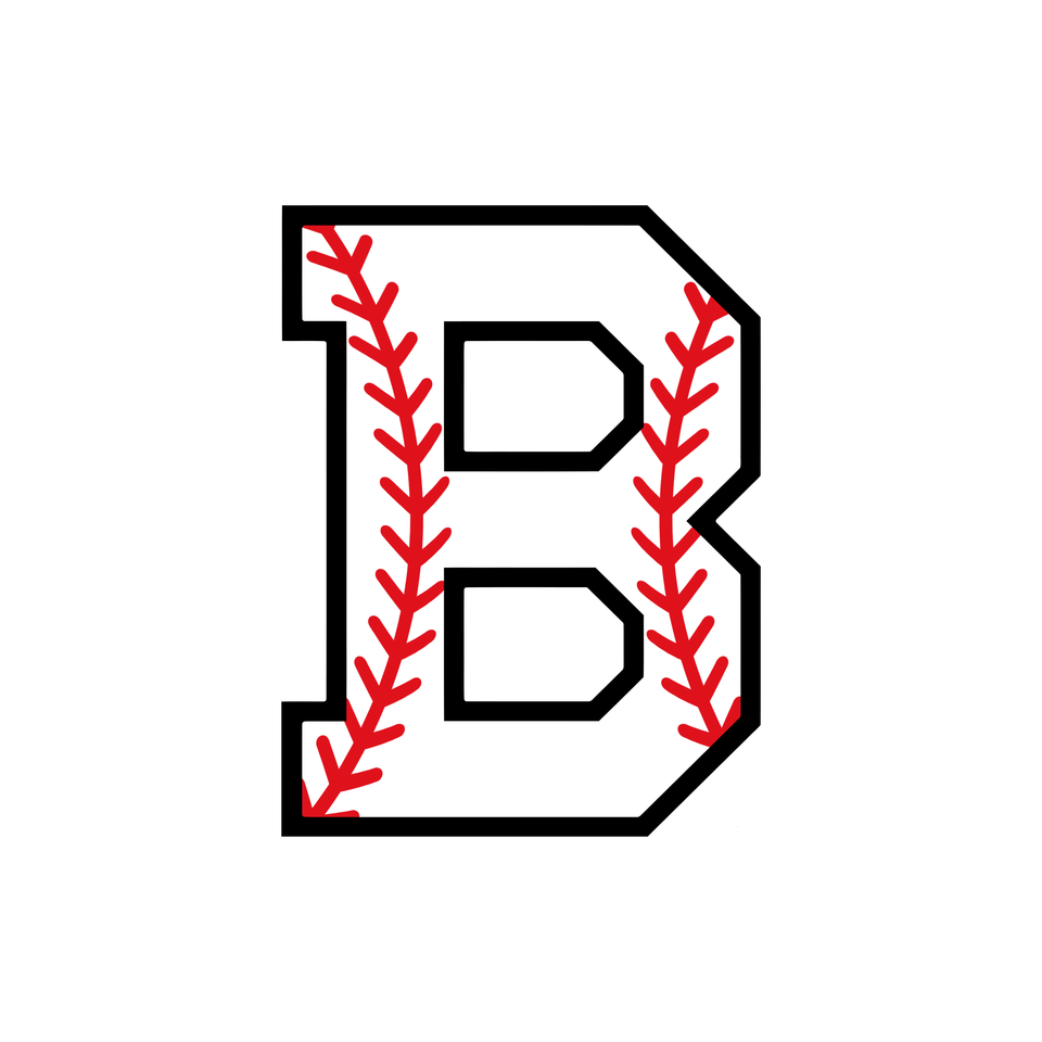 Sports   baseball letter b