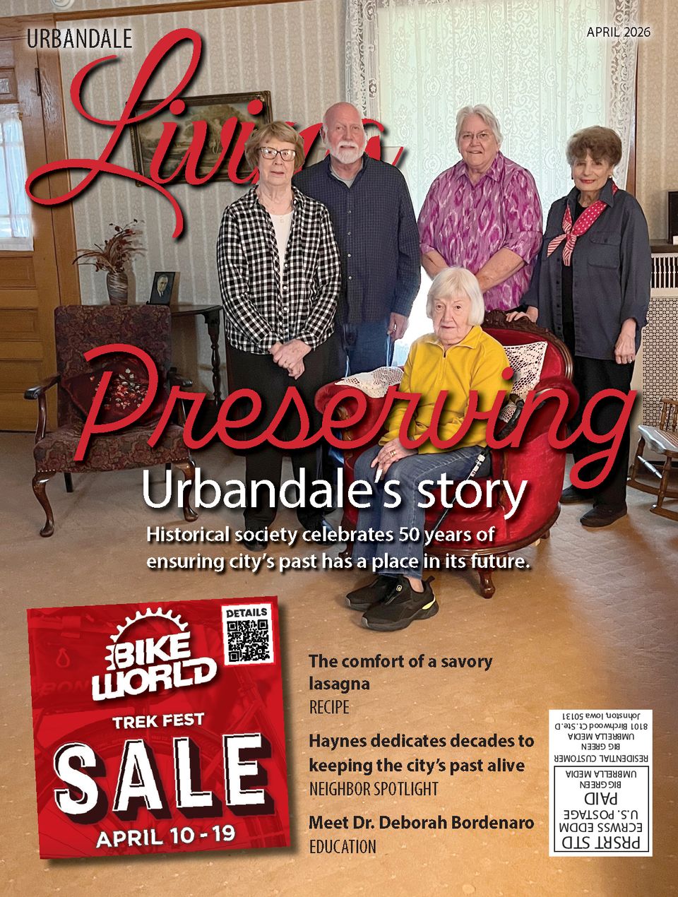 Urbandale april 2026