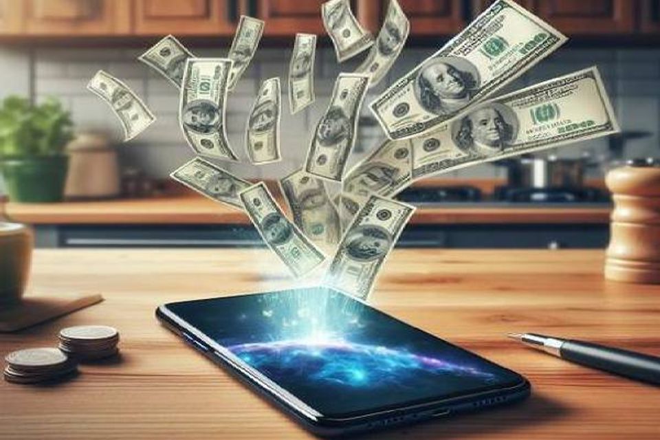 I pad money pop up