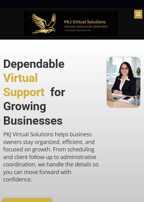 Pkj virtual solutions ipad screen shot