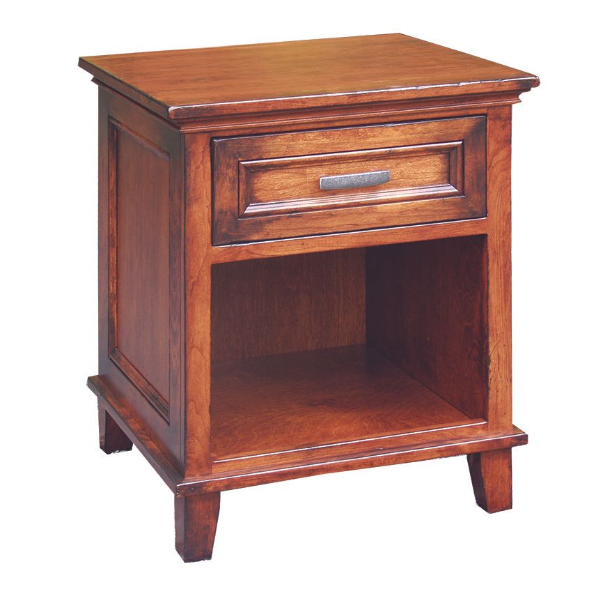 Cwf 625 1 drawer brooklyn nightstand