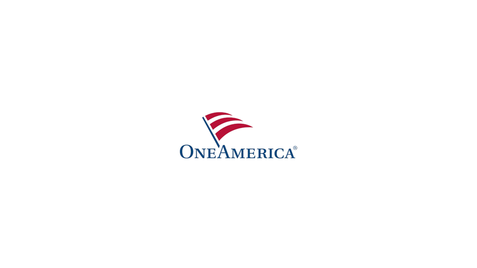 One america logo (full white board)
