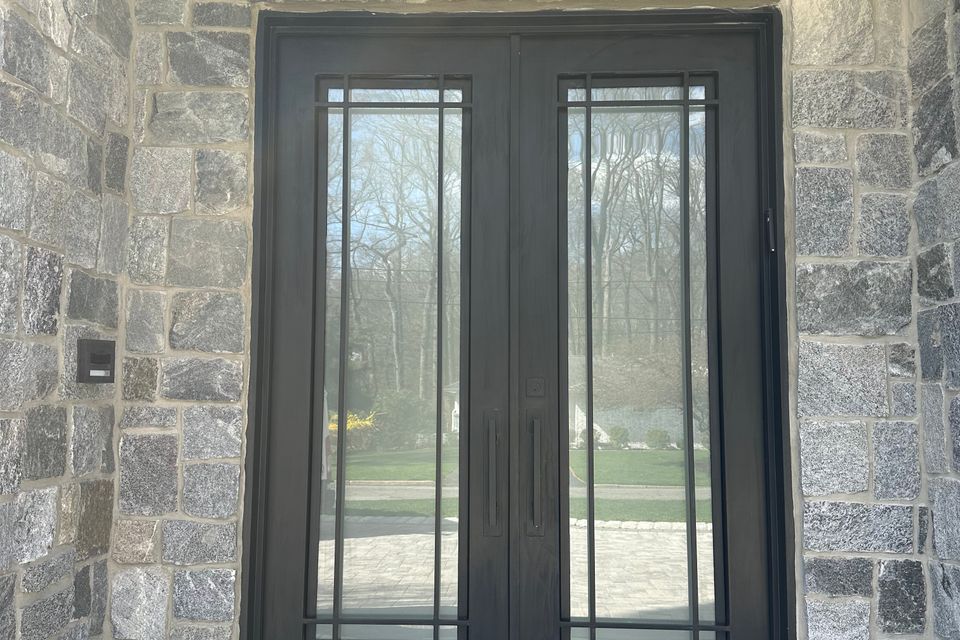 windows and custom masonry work