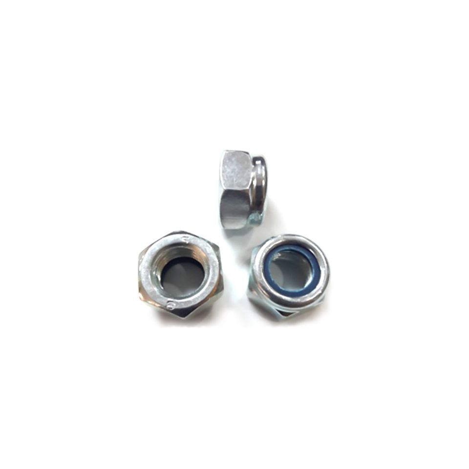 Metric nylon lock nuts 2.0 2.5  3.0 thread pitch zinc