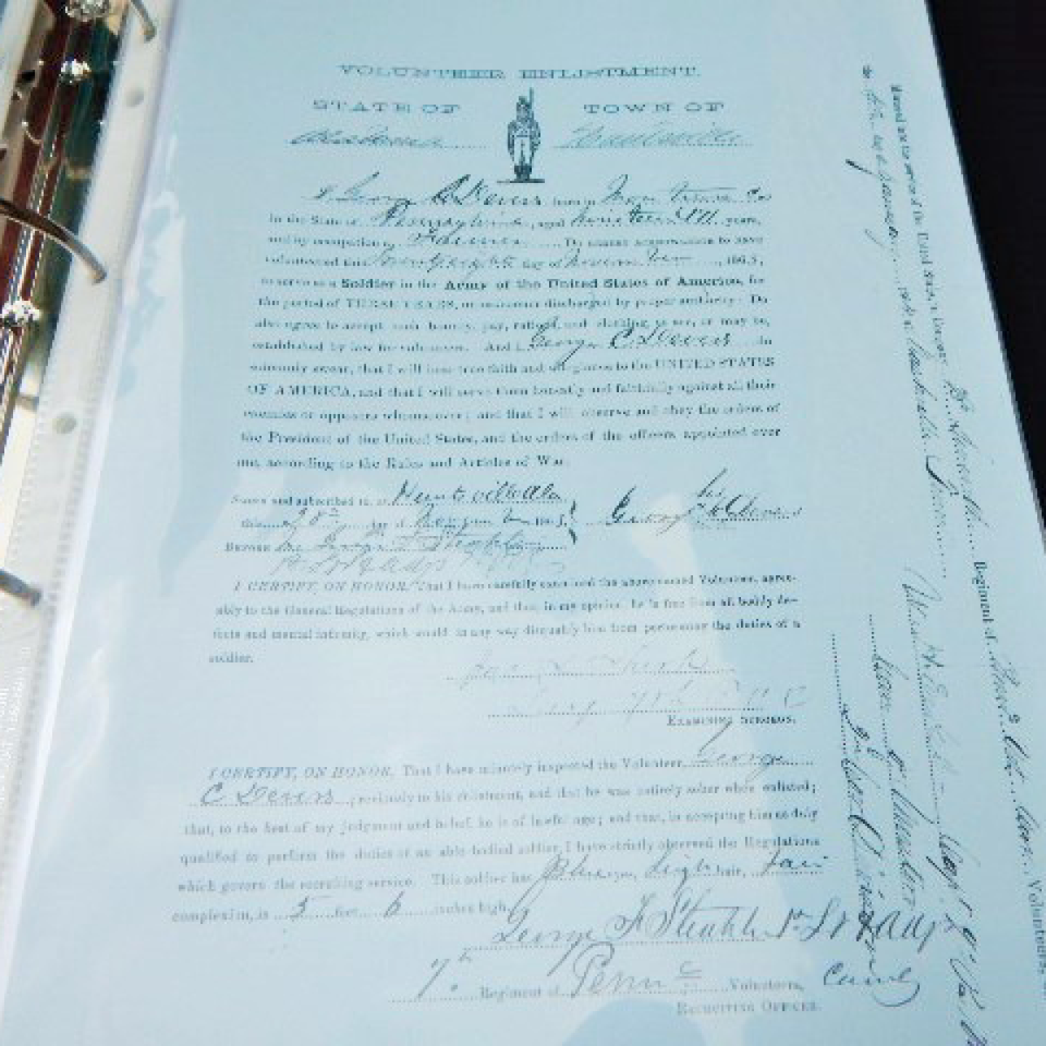 M1860 colt 7th pa. cav  identified on rev. files1420170912 17235 sdj5uv