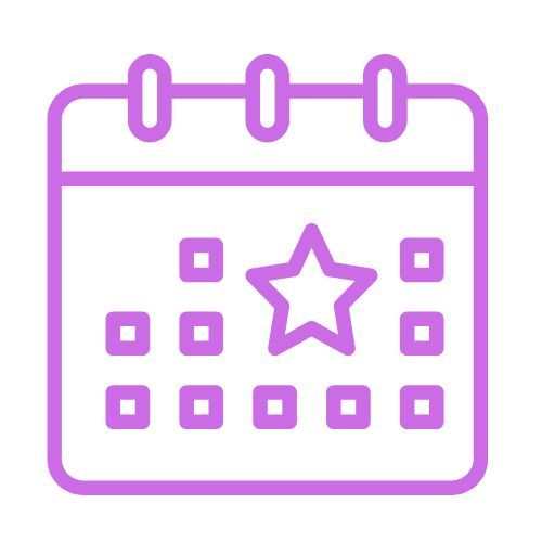 Event calendar icon