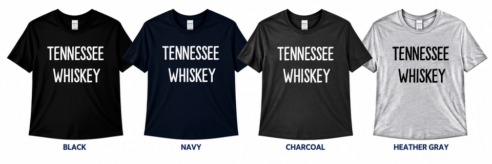 Tennessee whiskey t shirt collection