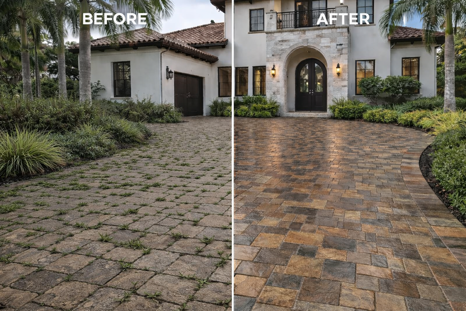 paver sealing GOGREEN Outdoor Pros