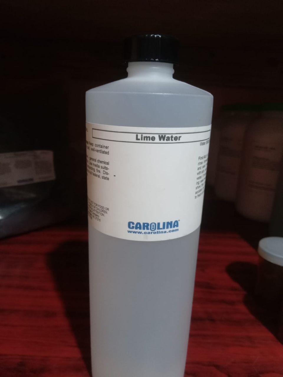 Lime water