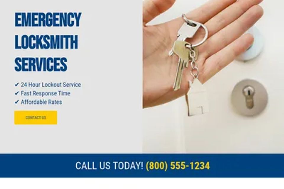 Locksmith website theme design original
