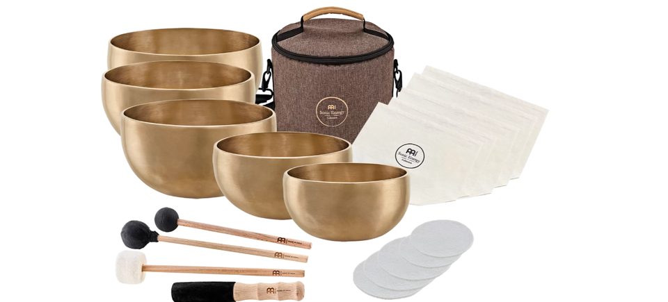 Yoga nidra bowl set