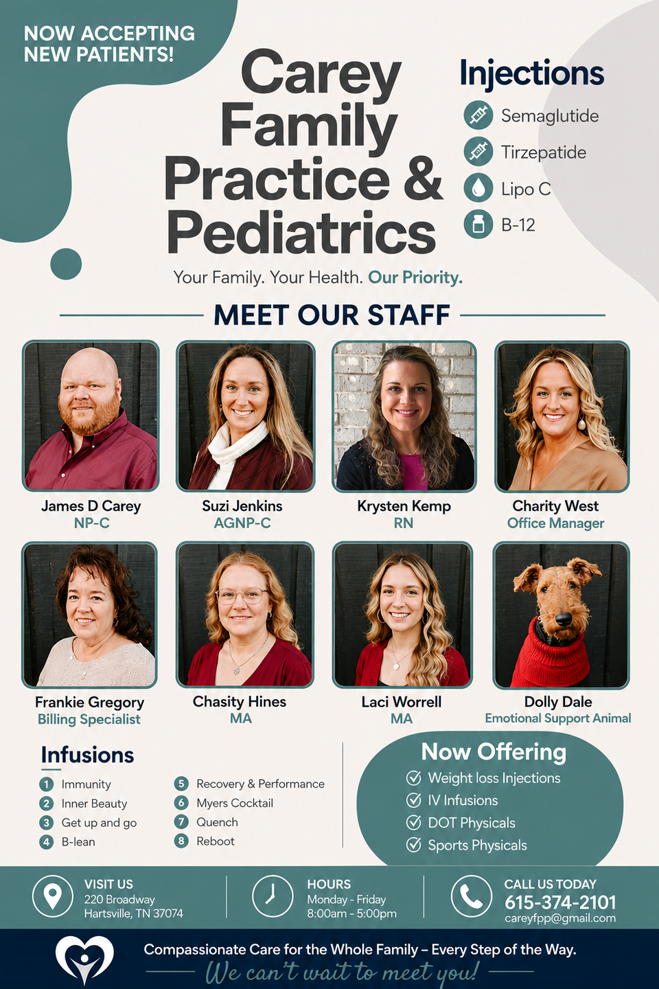 Meet our staff fb ad