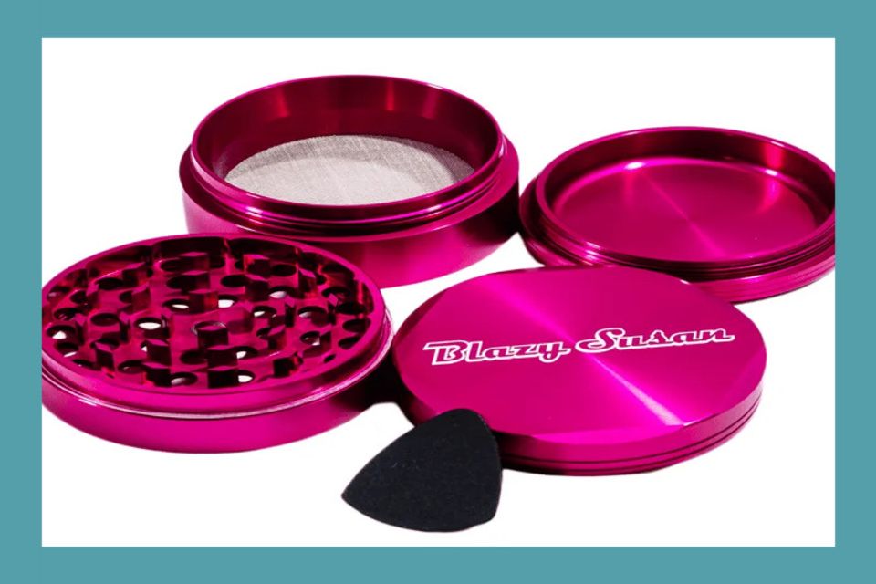 Blazy Susan Grinder V2 Hot Pink
