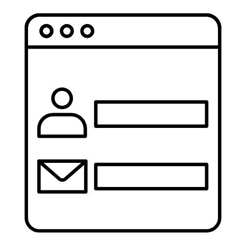 Contact form icon