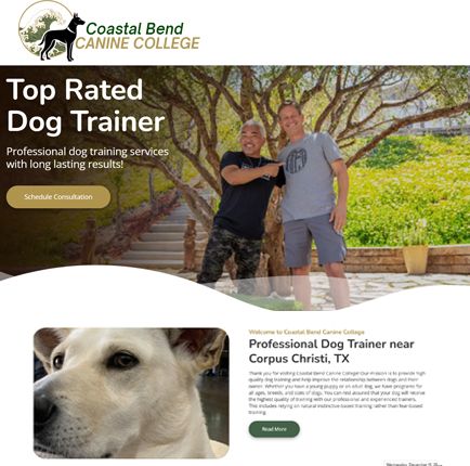 Coastal bend canine college